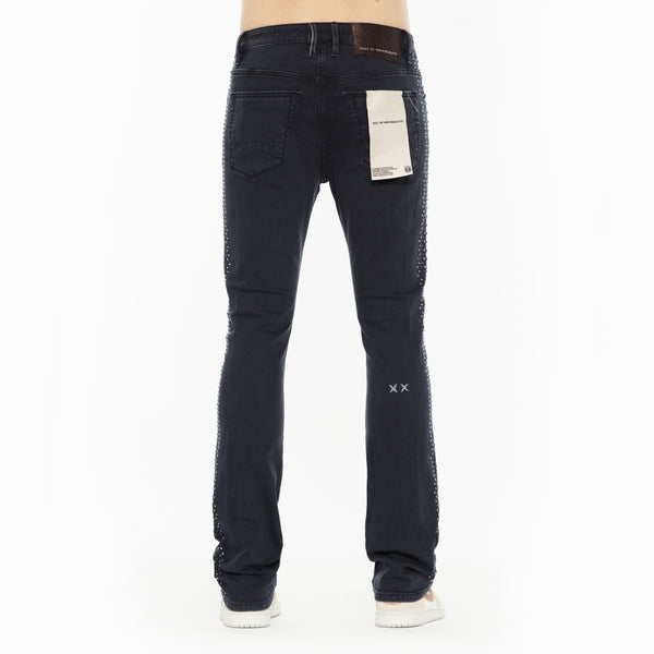 Cult Of Individuality Cult X El Alfa Premium Lenny Bootcut 603 Jeans In Noir Jeans