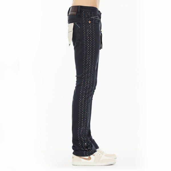 Cult Of Individuality Cult X El Alfa Premium Lenny Bootcut 603 Jeans In Noir Jeans