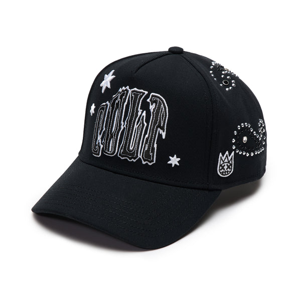 Cult Of Individuality Cult X El Alfa Premium Paisley 5 Panel A Frame Trucker Hat In Black Hats