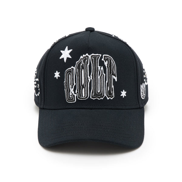 cult of individuality Cult x El Alfa Premium Paisley 5 Panel A Frame Trucker Hat in Black Hats cult of individuality Cult x El Alfa Premium Paisley 5 Panel A Frame Trucker Hat in Black Hats