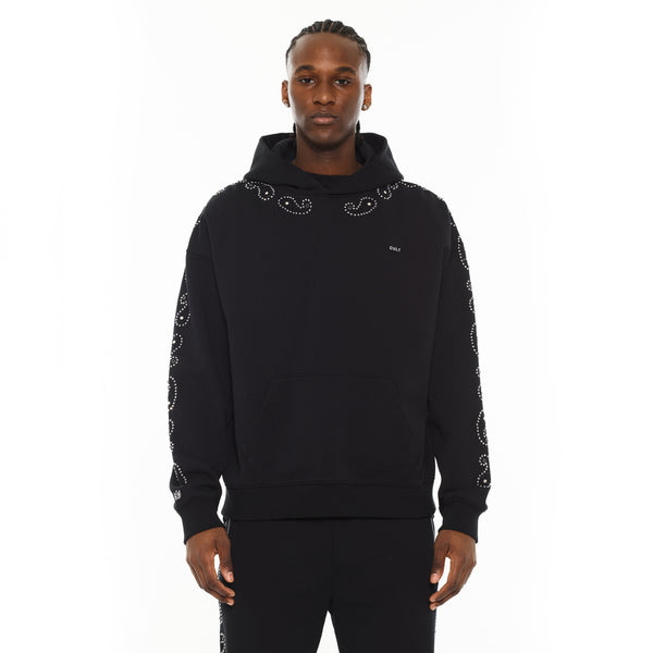 Cult Of Individuality Cult X El Alfa Premium Pullover Novelty Hoody In Paisley Sweatshirts