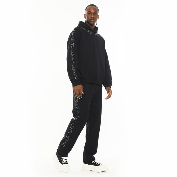 Cult Of Individuality Cult X El Alfa Premium Pullover Novelty Hoody In Paisley Sweatshirts