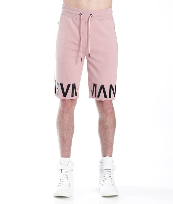 cult of individuality FRENCH TERRY SWEATSHORT IN DUSTY PINK Shorts