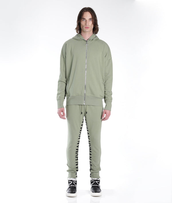 Cult Of Individuality FULL ZIP SWEATSHIRT IN ASPEN Sweatshirts