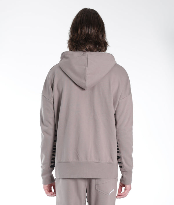 Cult Of Individuality FULL ZIP SWEATSHIRT IN SATELLITE Sweatshirts