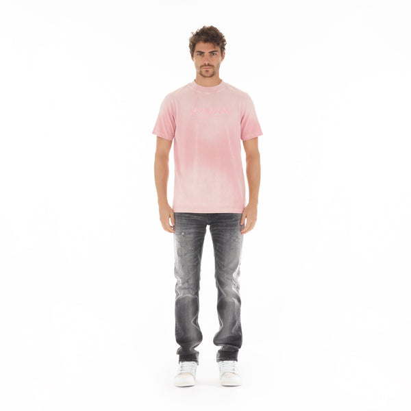 Cult Of Individuality HVMAN BASIC LOGO TEE IN CORAL Tshirt