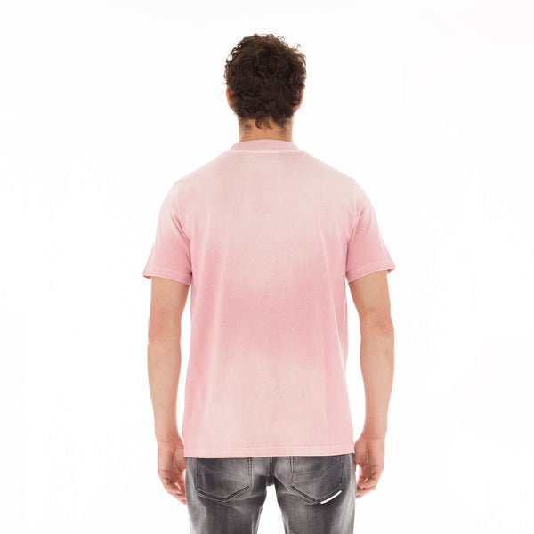 Cult Of Individuality HVMAN BASIC LOGO TEE IN CORAL Tshirt