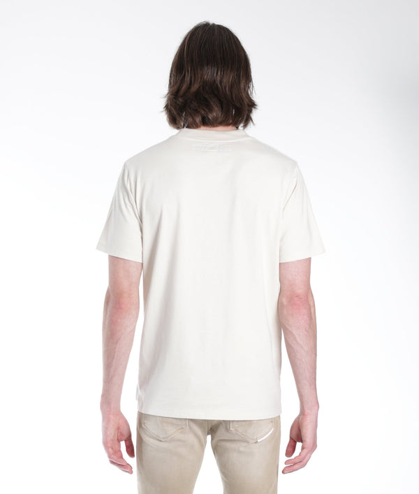 Cult Of Individuality HVMAN BASIC LOGO TEE IN CREAM Tshirt