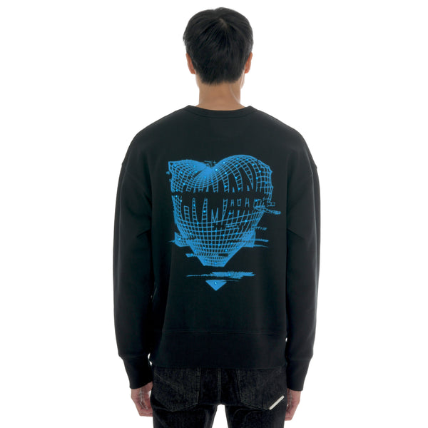 Cult Of Individuality HVMAN CRYSTAL CREW SWEATSHIRT IN HVMAN LOVE Sweatshirts