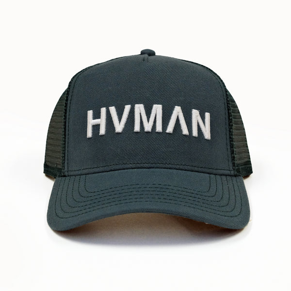 cult of individuality HVMAN MESH TRUCKER CAP IN RAINFOREST Hats