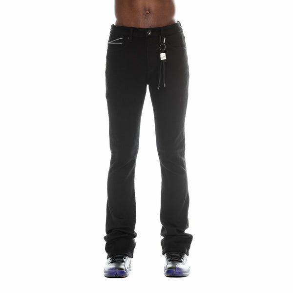 Cult Of Individuality LENNY BOOTCUT JEANS IN TRIPLE BLACK Jeans