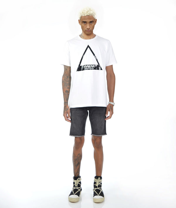 Cult Of Individuality MERO SLIM SHORT STRETCH IN BLACK Shorts