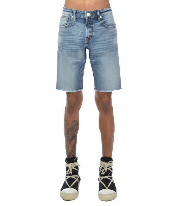 cult of individuality MERO SLIM SHORT STRETCH IN LIGHT SAND Shorts