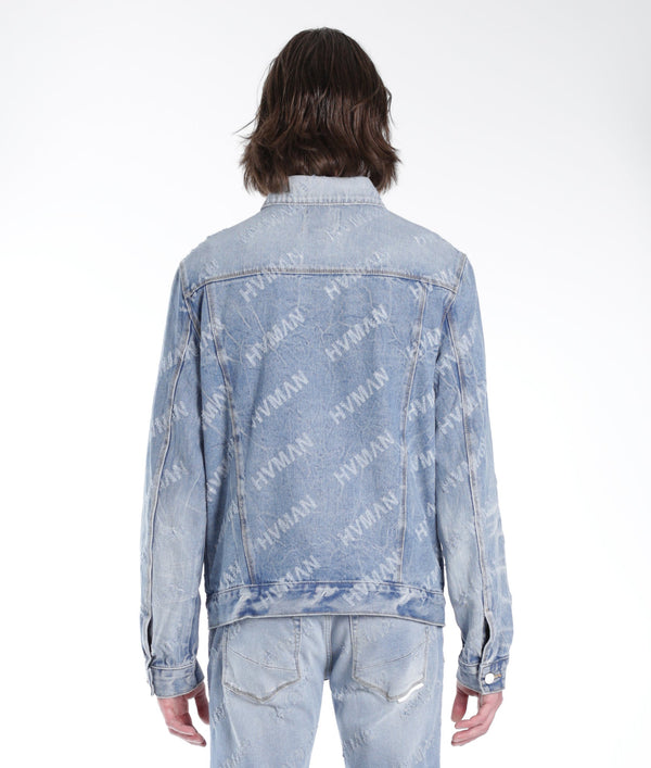 Cult Of Individuality MK1 DENIM JACKET IN ACID REPEAT Denim Jackets