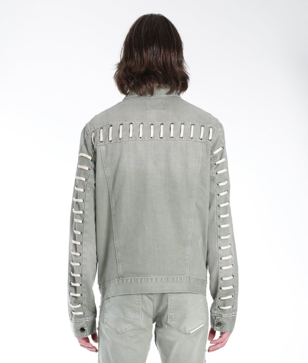 Cult Of Individuality MK1 LACE JACKET IN ASPEN Denim Jackets