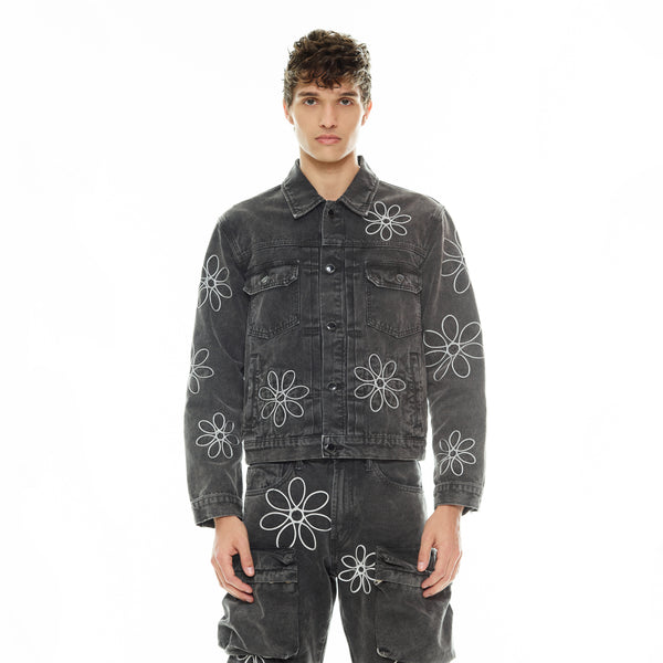 Cult Of Individuality MK3 DENIM JACKET IN VINTAGE GREY Denim Jackets