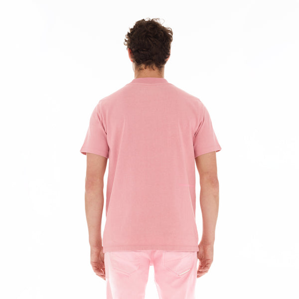 Cult Of Individuality NOVELTY TEE "EYE" IN CORAL Tshirt