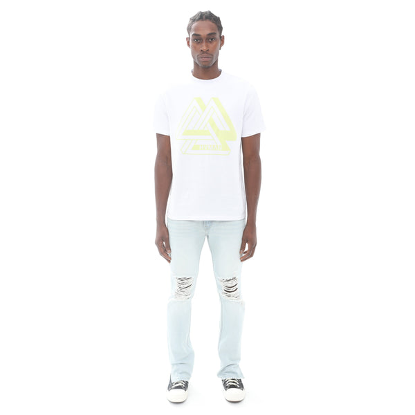 Cult Of Individuality NOVELTY TEE "INFINITY" IN WHITE Tshirt