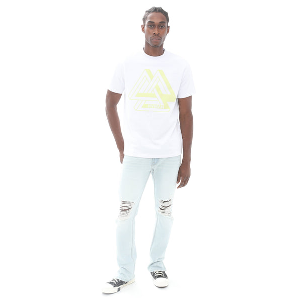 Cult Of Individuality NOVELTY TEE "INFINITY" IN WHITE Tshirt