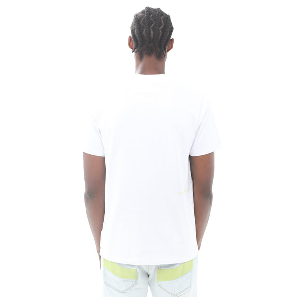 Cult Of Individuality NOVELTY TEE "INFINITY" IN WHITE Tshirt