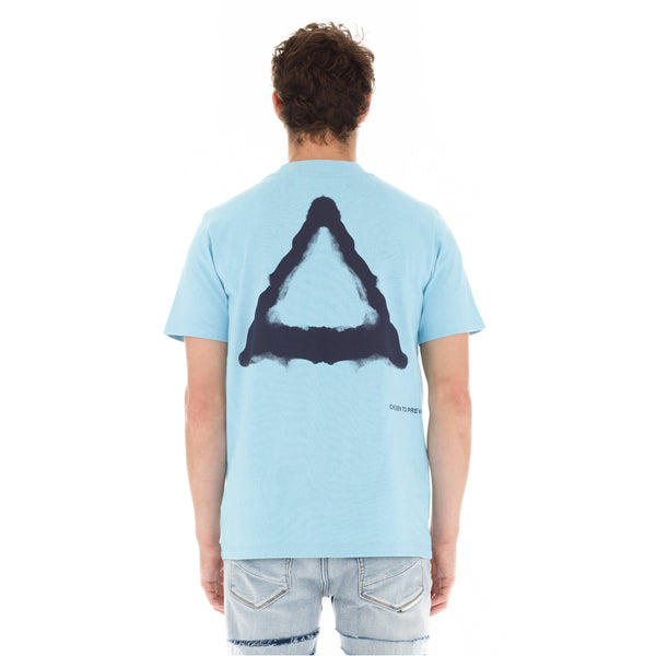 Cult Of Individuality NOVELTY TEE "INKBLOT" IN SKY Tshirt