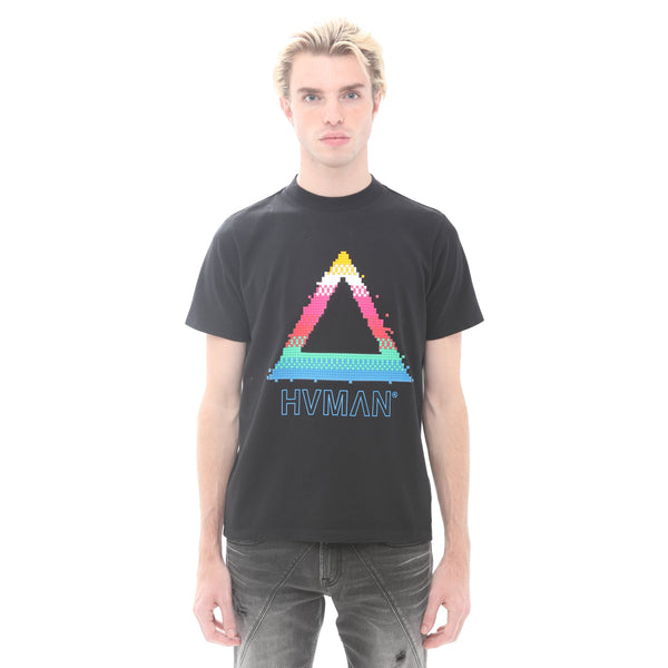 cult of individuality NOVELTY TEE "PIXEL" IN BLACK Tshirt