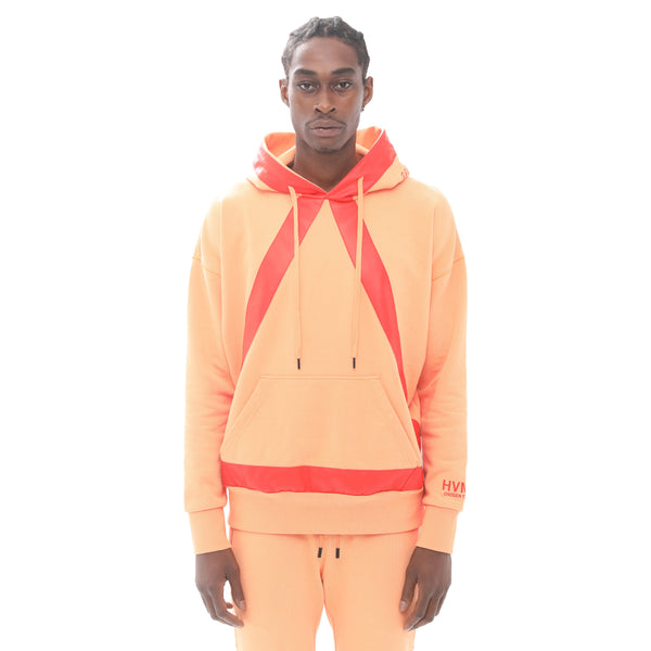 cult of individuality PULLOVER SWEATSHIRT IN APRICOT Sweatshirts