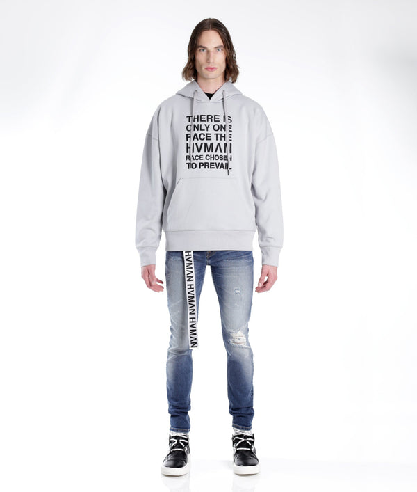 Cult Of Individuality PULLOVER SWEATSHIRT IN GHOST Sweatshirts