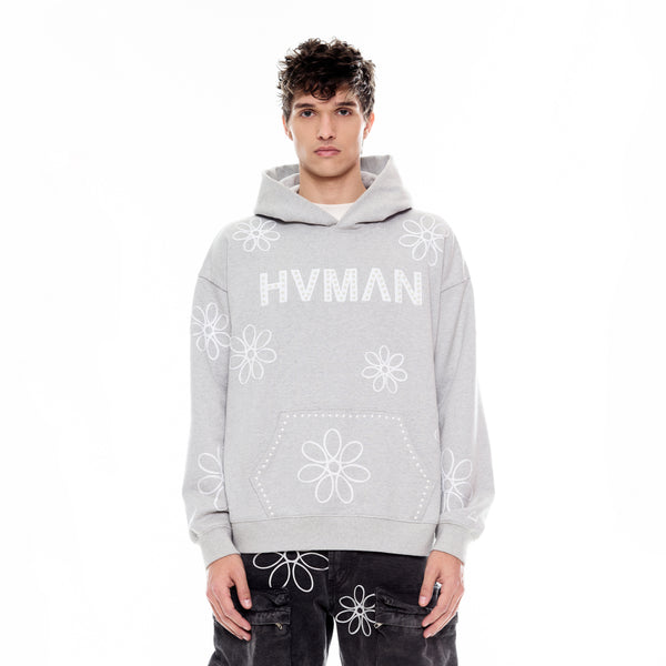 Cult Of Individuality PULLOVER SWEATSHIRT IN HEATHER GREY Sweatshirts