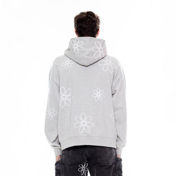 Cult Of Individuality PULLOVER SWEATSHIRT IN HEATHER GREY Sweatshirts