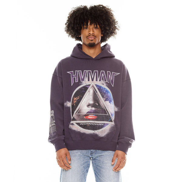 Cult Of Individuality PULLOVER SWEATSHIRT IN PARACHUTE PURPLE Sweatshirts