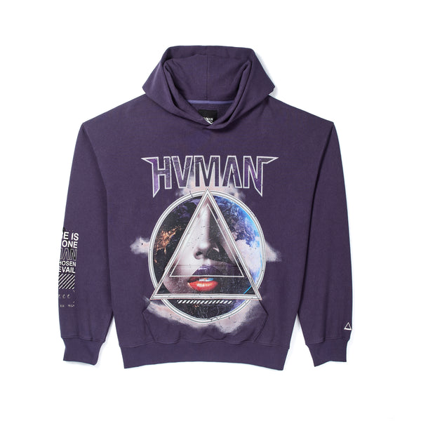 cult of individuality PULLOVER SWEATSHIRT IN PARACHUTE PURPLE Sweatshirts