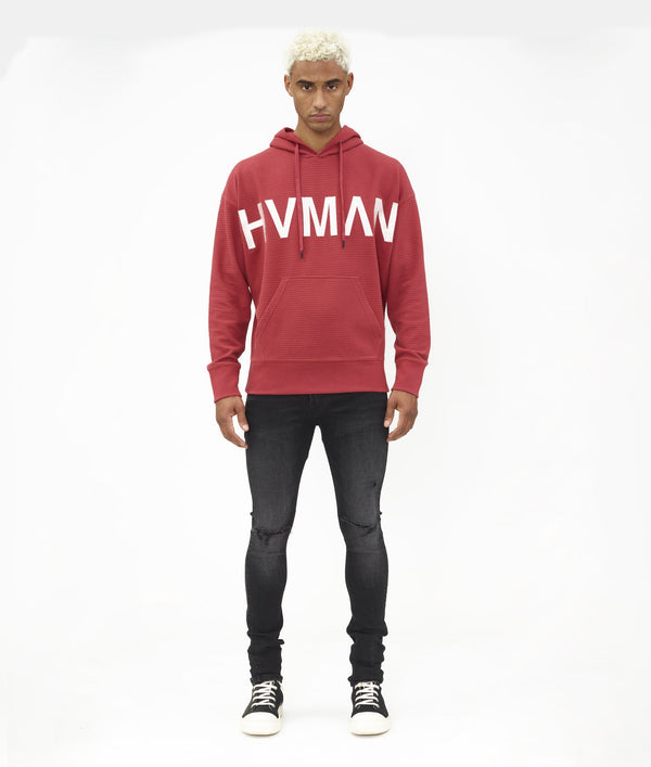 Cult Of Individuality PULLOVER SWEATSHIRT IN ROSEWOOD Sweatshirts