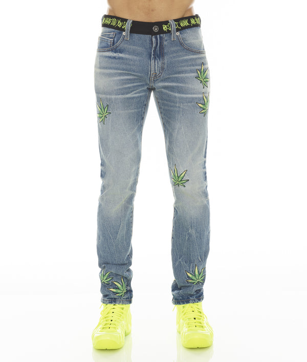 cult of individuality ROCKER SLIM RIDGED PANTERA IN PANTERA Jeans