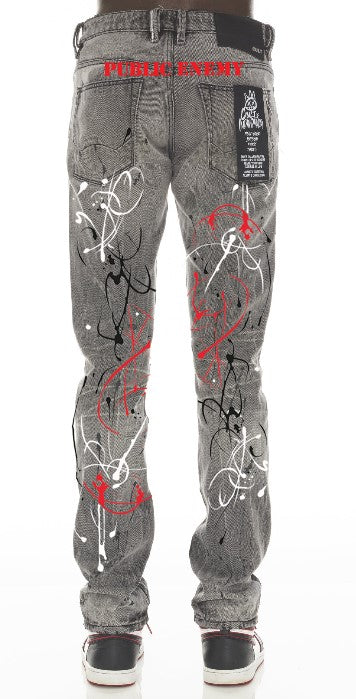 Cult Of Individuality ROCKER SLIM RIDGED PUBLIC ENEMY IN PUBLIC Jeans