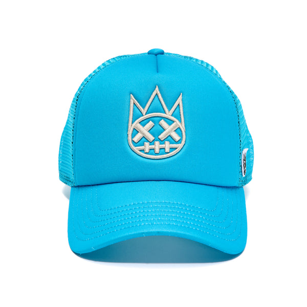 Cult Of Individuality Shimuchan Electric Blue Trucker Hat – Mesh Back Clean Logo Cap Hats