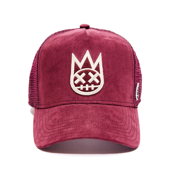 Cult Of Individuality Shimuchan Vintage Merlot Trucker Hat – Mesh Back Logo Cap Hats