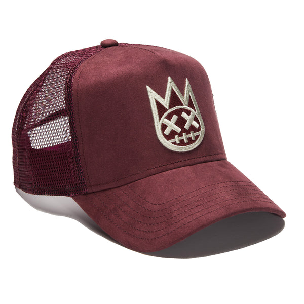 Cult Of Individuality Shimuchan Vintage Merlot Trucker Hat – Mesh Back Logo Cap Hats