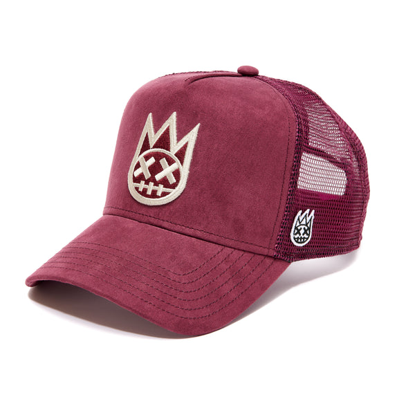 cult of individuality Shimuchan Vintage Merlot Trucker Hat – Mesh Back Logo Cap Hats