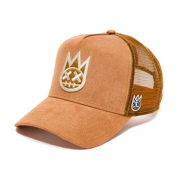 cult of individuality Shimuchan Vintage Rust Trucker Hat – Mesh Back Logo Cap Hats