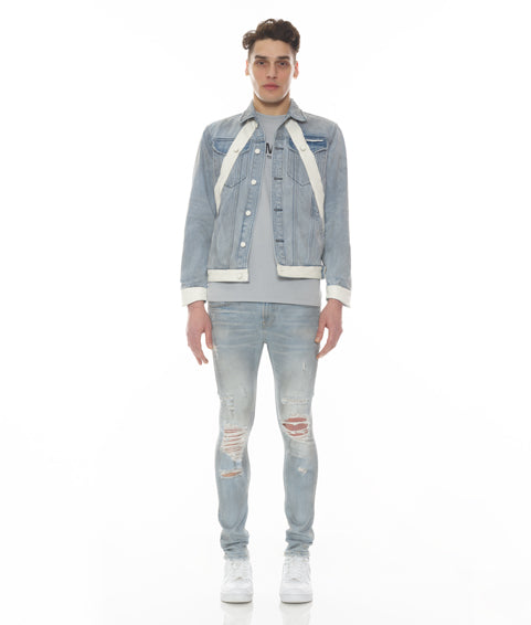 Cult Of Individuality STRAT SUPER SKINNY FIT JEAN IN FALCON 2 Jeans
