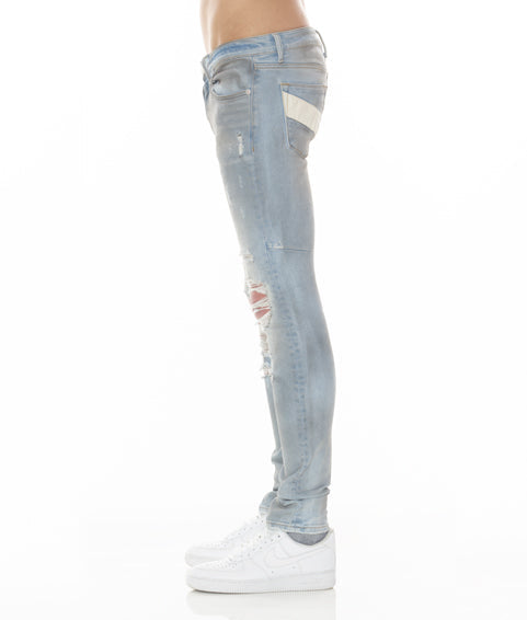 Cult Of Individuality STRAT SUPER SKINNY FIT JEAN IN FALCON 2 Jeans