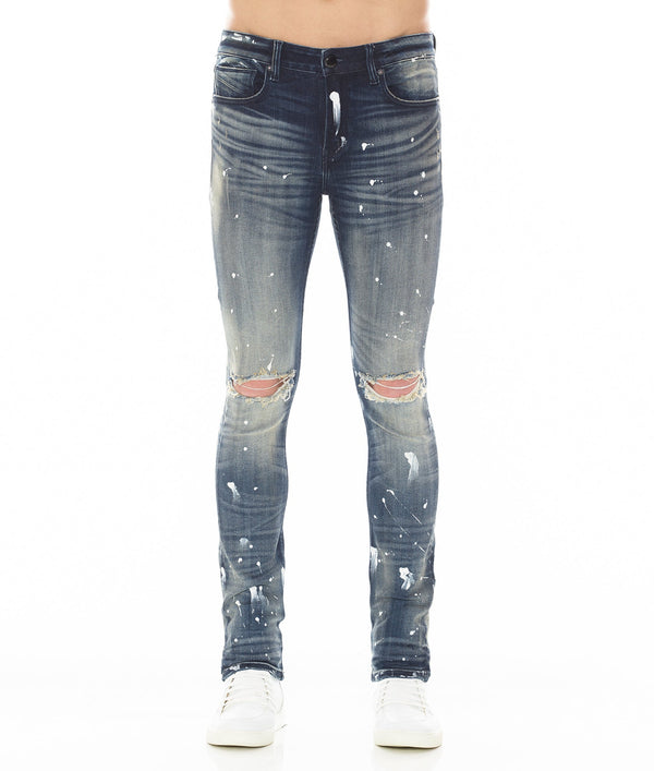 cult of individuality STRAT SUPER SKINNY FIT JEAN IN GUAC Jeans