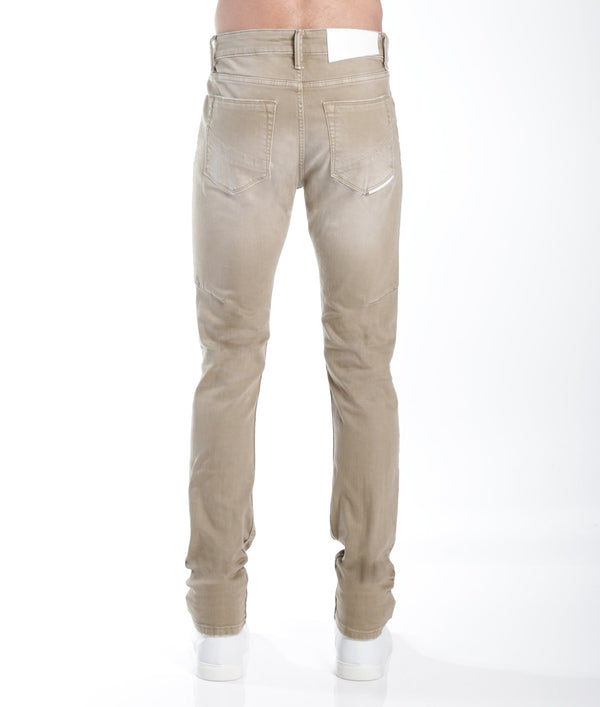 Cult Of Individuality STRAT SUPER SKINNY FIT JEAN IN KHAKI Jeans