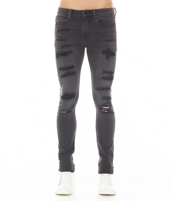 cult of individuality STRAT SUPER SKINNY FIT JEAN IN PHANTOM Jeans