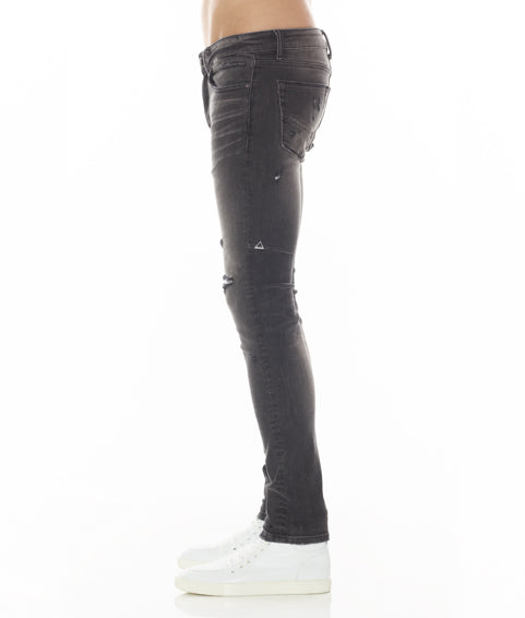 Cult Of Individuality STRAT SUPER SKINNY FIT JEAN IN SCARAB Jeans