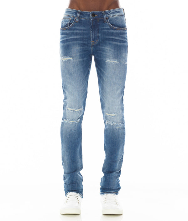 cult of individuality STRAT SUPER SKINNY FIT JEAN IN TUSCANY Jeans