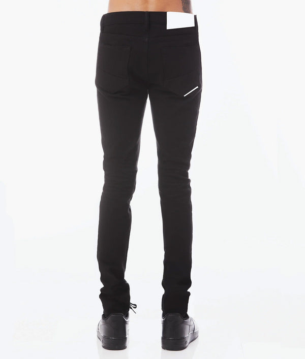 Cult Of Individuality STRAT SUPER SKINNY IN BLACK Jeans