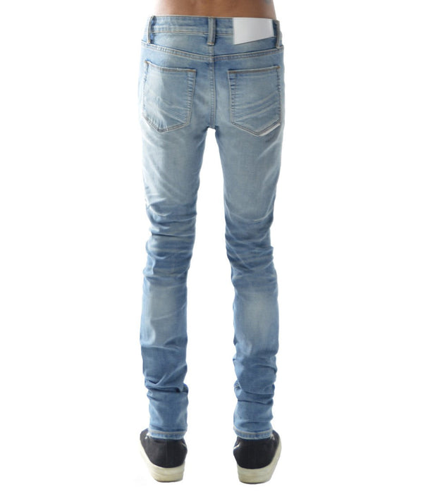 Cult Of Individuality Strat Super Skinny Jeans In Light Sand Blue Jeans