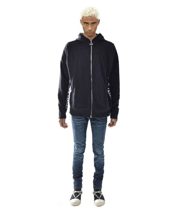 Cult Of Individuality Strat Super Skinny Jeans – Light Sand Blue Ripped Stretch Denim Jeans